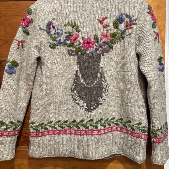 LOST HORIZON WOMEN'S WOOL HARTLEY SWEATER/COAT - Picture 2 of 10